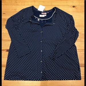 Quacker Factory 2X Cotton knit Cardigan & Tank NWT